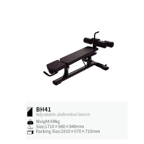 Banco abdominal ajustable BH41