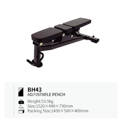 Banco ajustable BH43