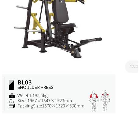 Press de hombro BL03