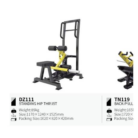 Hip thrust de pie DZ111