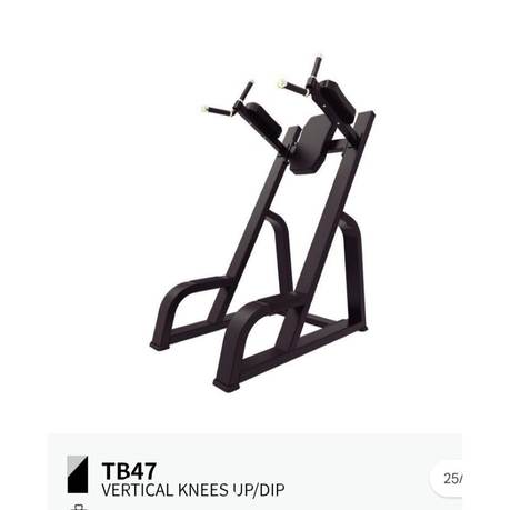 Elevaciones de rodilla / fondos TB47