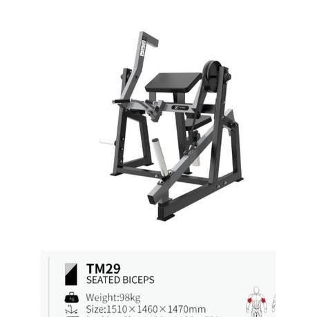 Bíceps sentado TM29