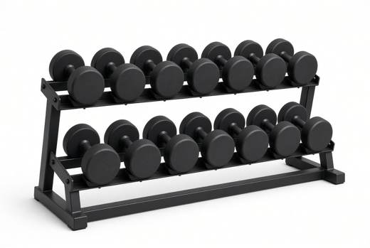 Rack de pared para barras